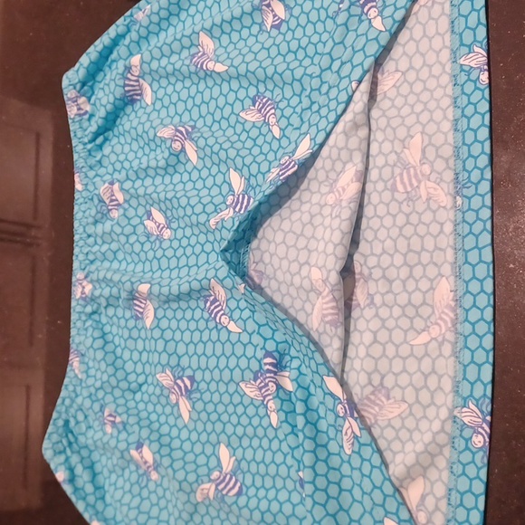 Lilly Pulitzer swim y2k cover up elastic mini skirt bumble bee - Picture 5 of 7